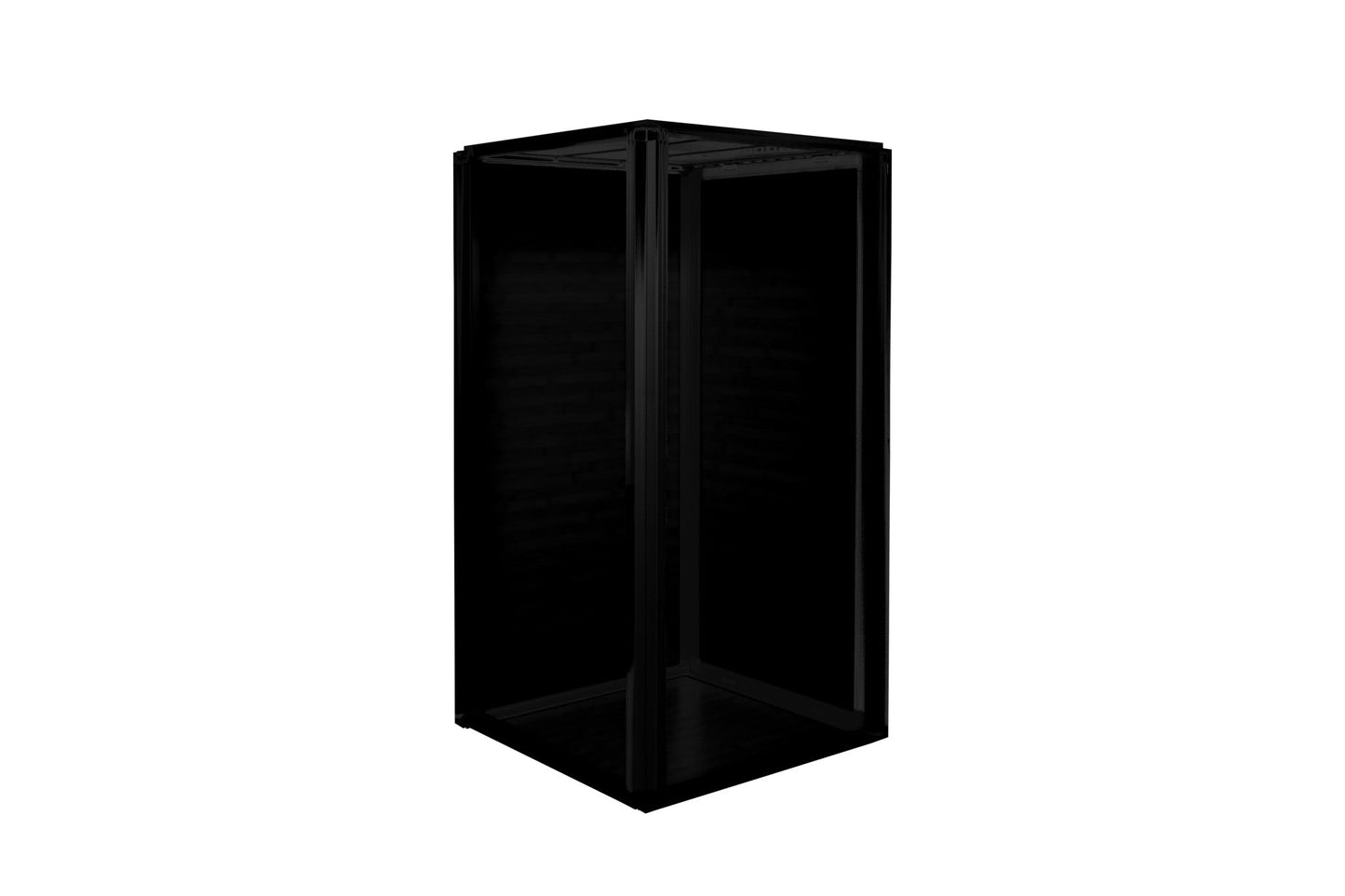 Black Corner Extension Kit - For Meridian 122x61x122 enclosures