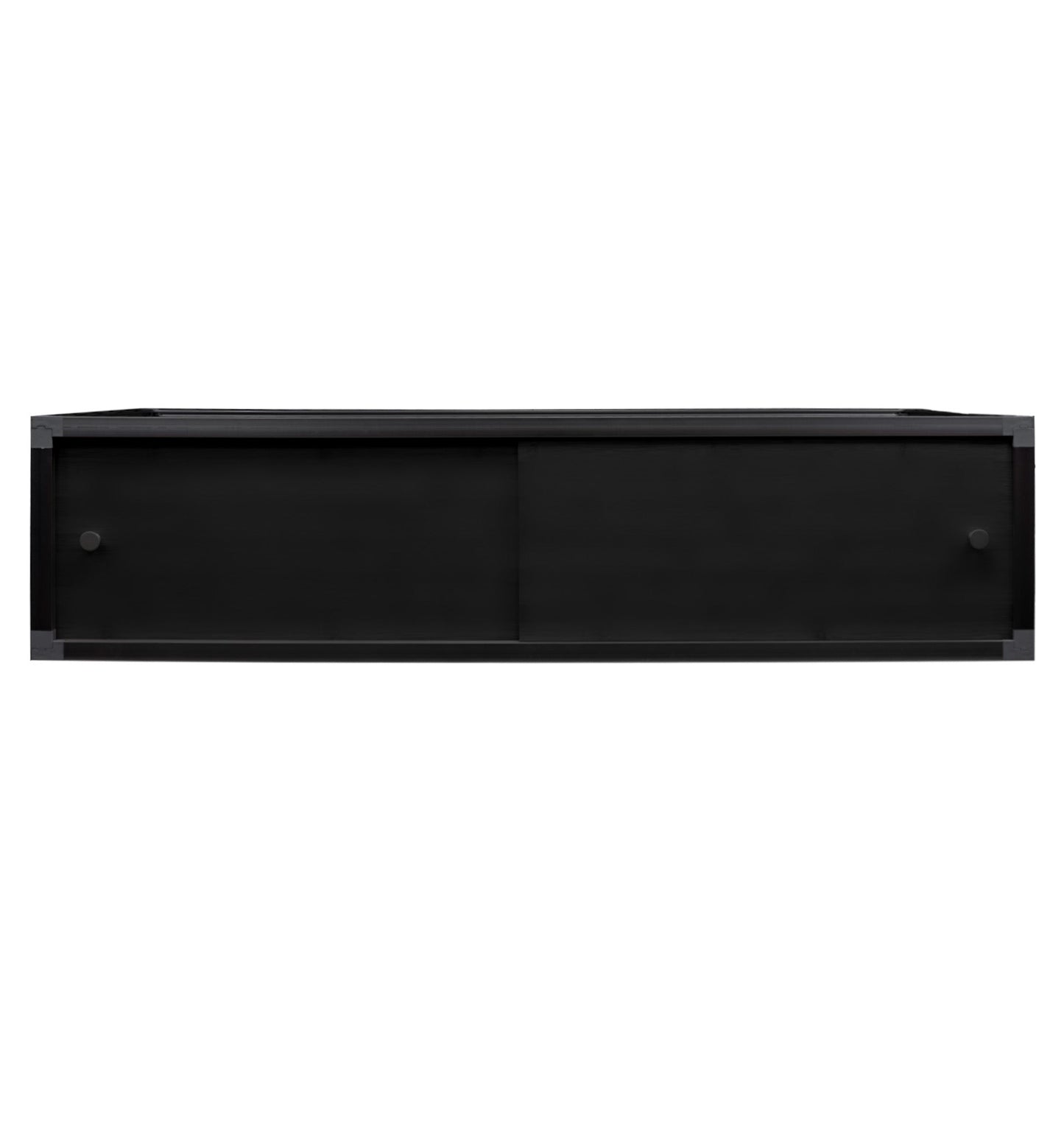 Black Meridian Deluxe Stacking Spacer - for 122x61 based Meridian enclosures