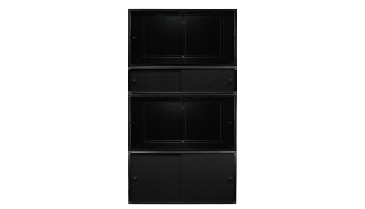 Black Meridian Cabinet Stand - for 122x61 based Meridian enclosures