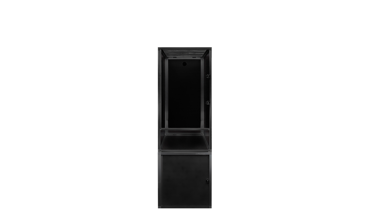 Black Meridian Cabinet Stand - for 61x61 based Meridian enclosures